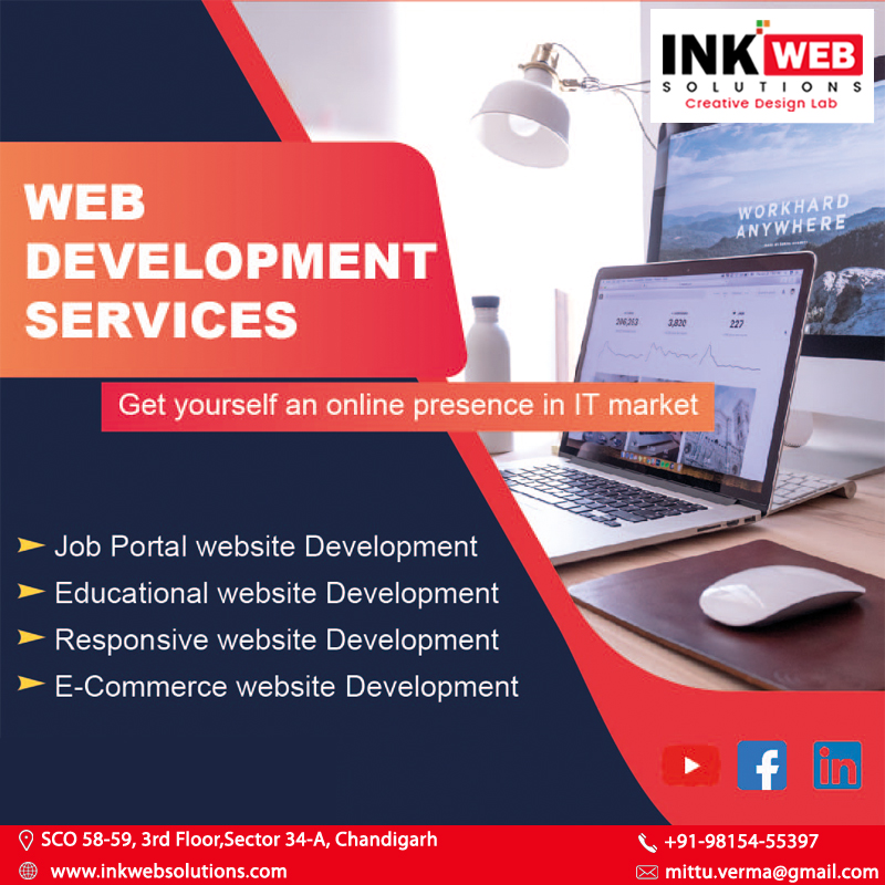 Best Web Development Services - Website, Web Development in Mohali
