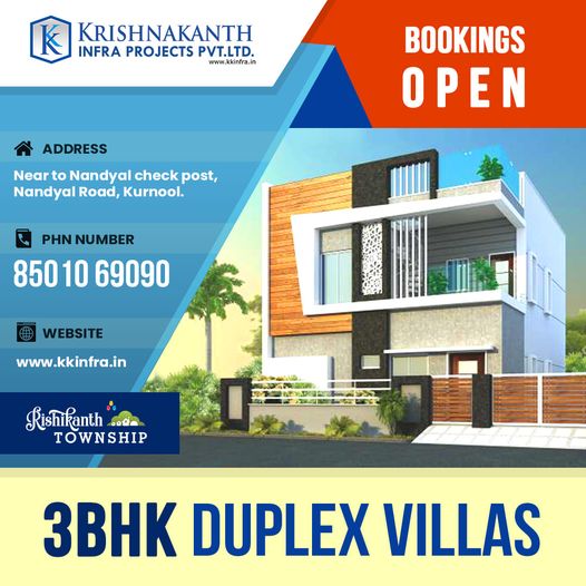 buy property in kurnool || Villas || Independent Houses || Commercial Complex