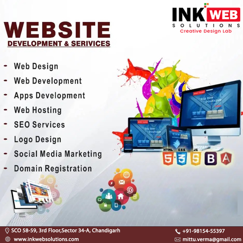 How to learn Website , Web Designing Company in Mohali | Ink Web Solutions 