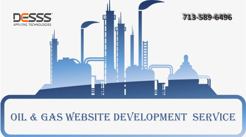 Oil and gas website development Houston