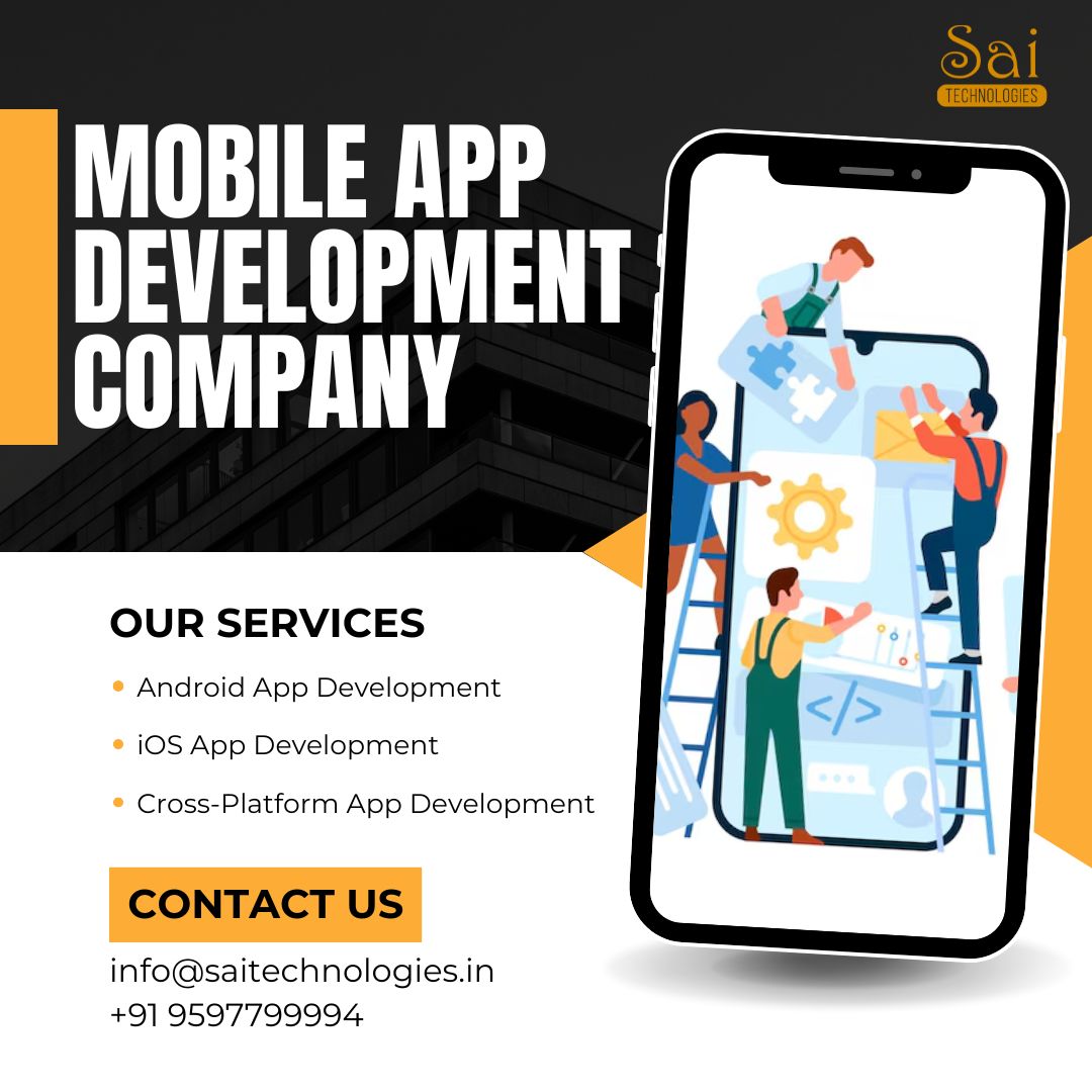 Custom Mobile App Development Solutions - Sai Technologies
