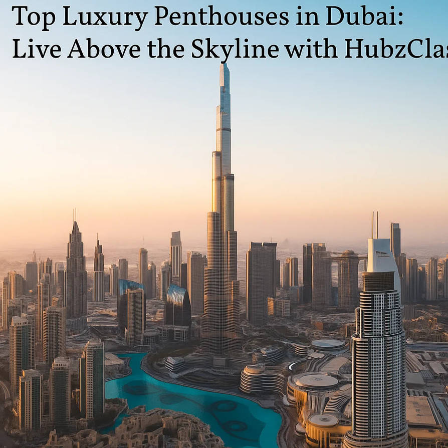 Top Luxury Penthouses in Dubai: Live Above the Skyline with HubzClassic