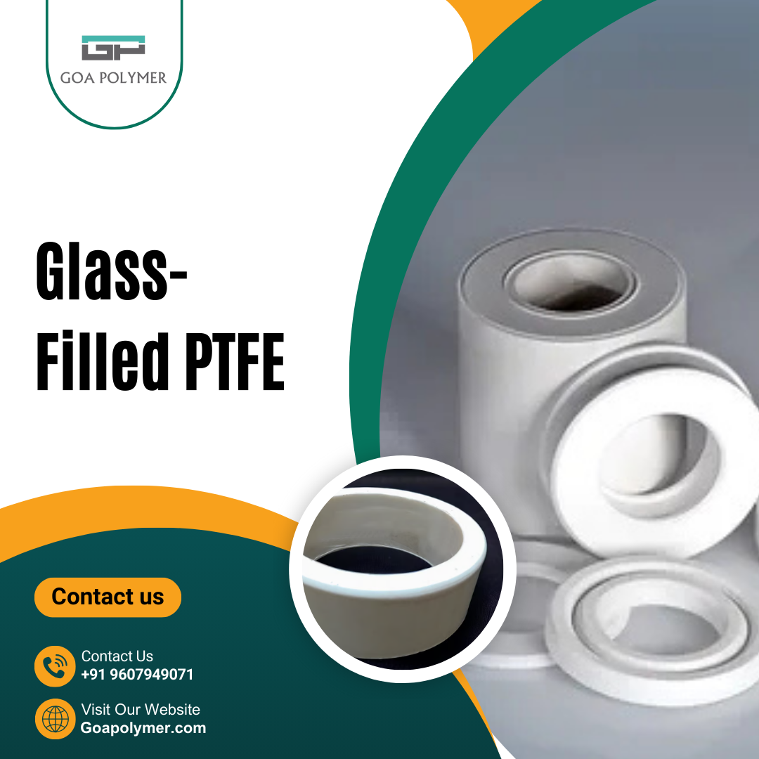 What are the major advantages of using Glass-Filled PTFE