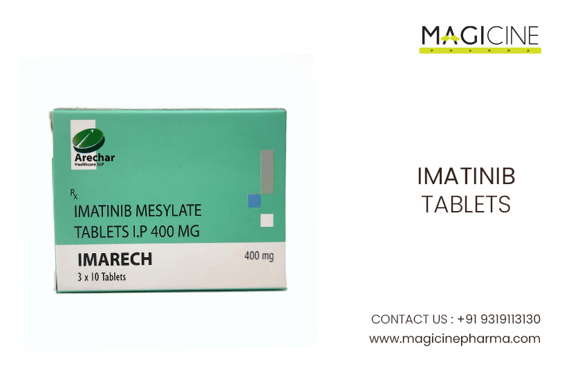 Treatment of blood cancer with 400mg imatinib tablets