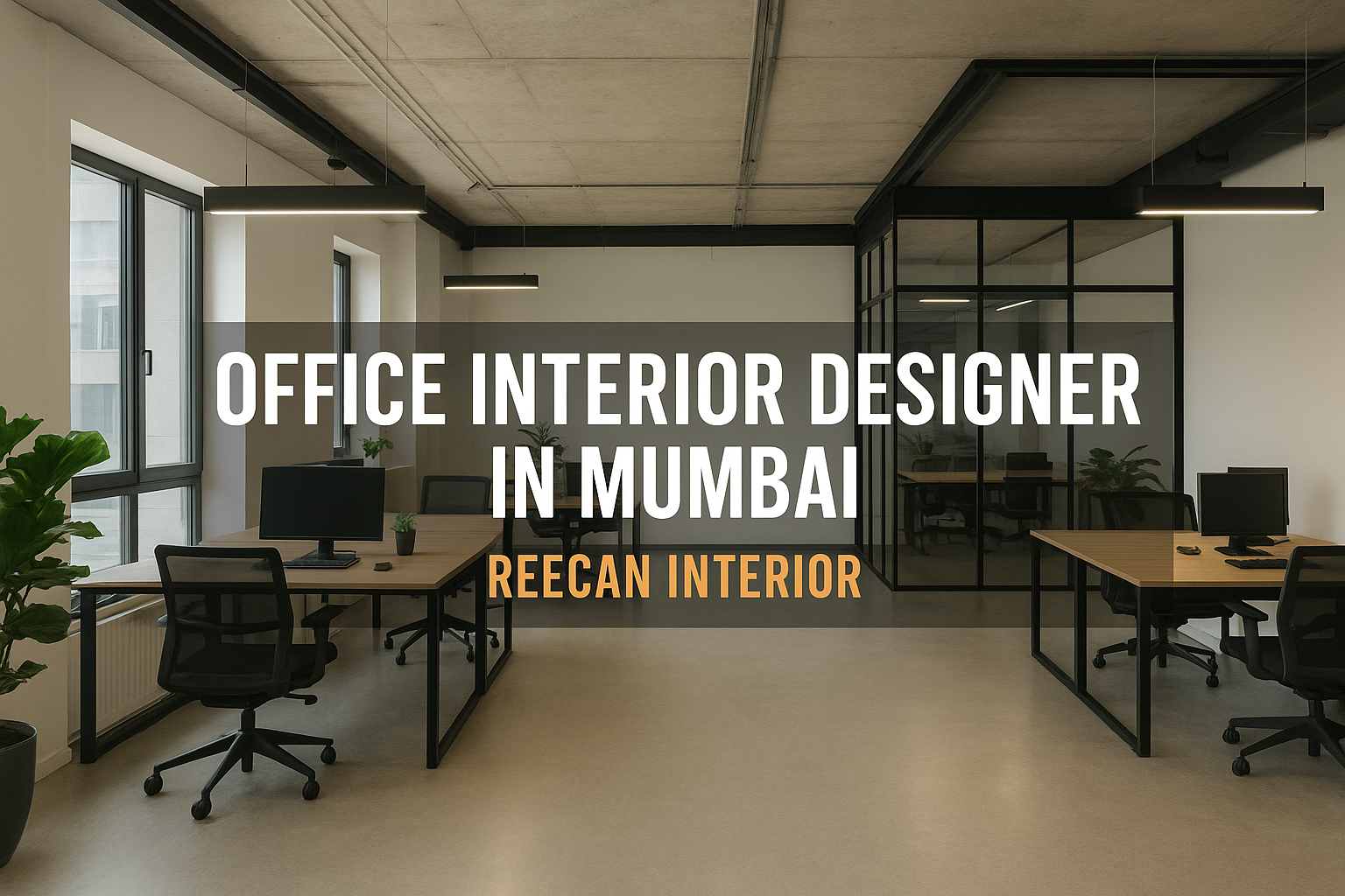 Top Office Interior Designers in Mumbai – Reecan Interior