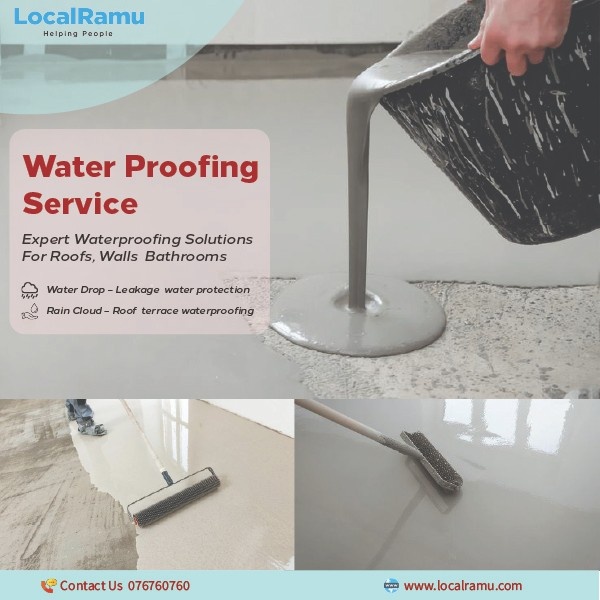 Waterproofing Service by LocalRamu will Shield Your Home from Leaks in Bangalore