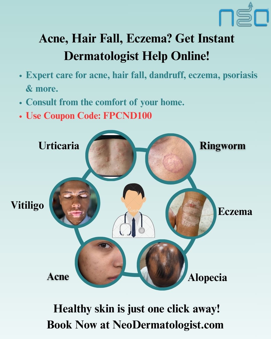 Free Skin & Hair Consultation – Online Dermatologist