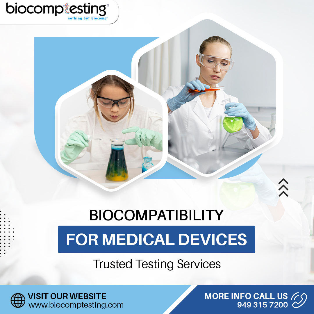 Biocompatibility for Medical Devices – Trusted Testing Services