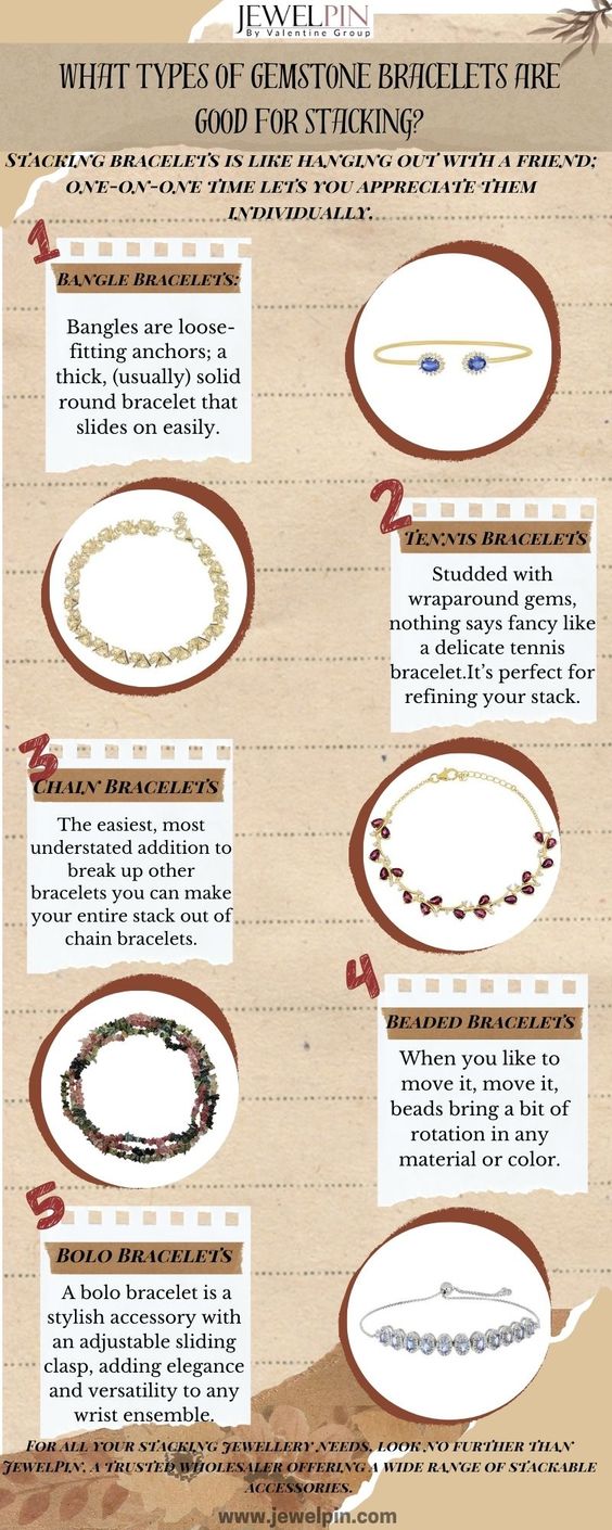 Buy Wholesale Gemstone Bracelet at JEWELPIN