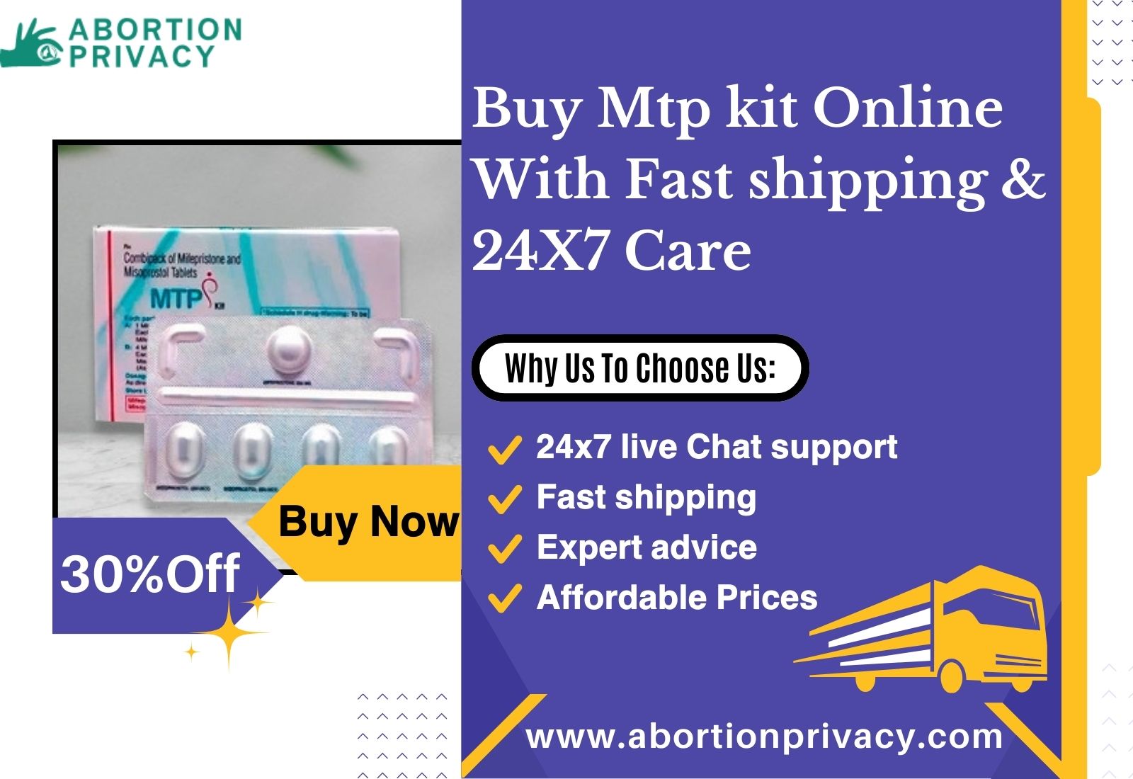 Buy Mtp kit Online With Fast shipping & 24X7 Care