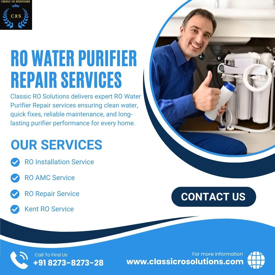 Reliable RO Water Purifier Repair Services in Noida Sector 120
