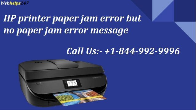 Contact us for Resolving Paper Jam Issue with Expert Guidance call us +1-844-992-9996