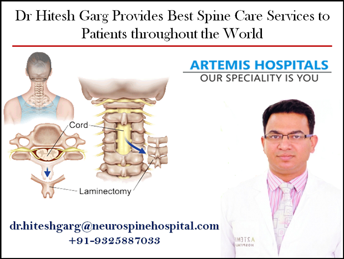 Dr Hitesh Garg Best Spine Surgeon Artemis Hospital Gurgaon