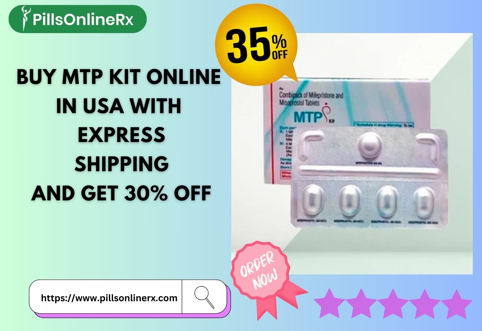 Buy MTP Kit Online in USA with Express Shipping and Get 30% Off