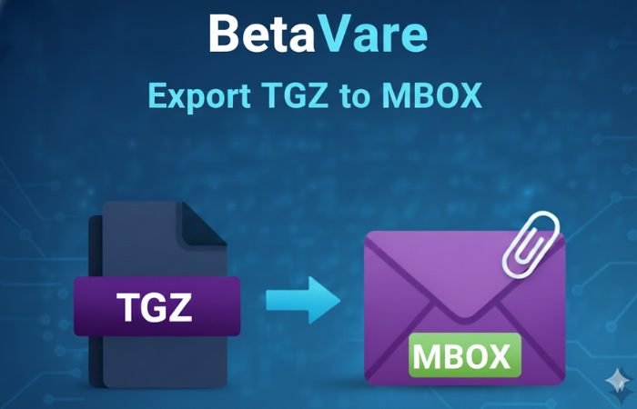 Secure Way to Convert Zimbra TGZ Emails to MBOX Using BetaVare 