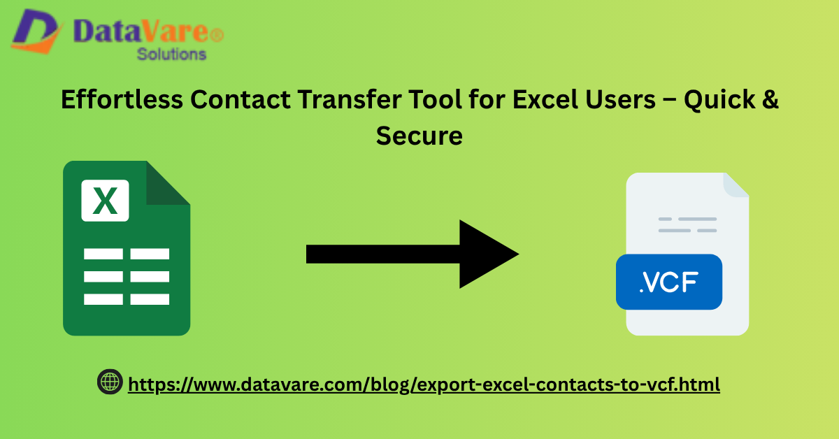 Effortless Contact Transfer Tool for Excel Users – Quick & Secure