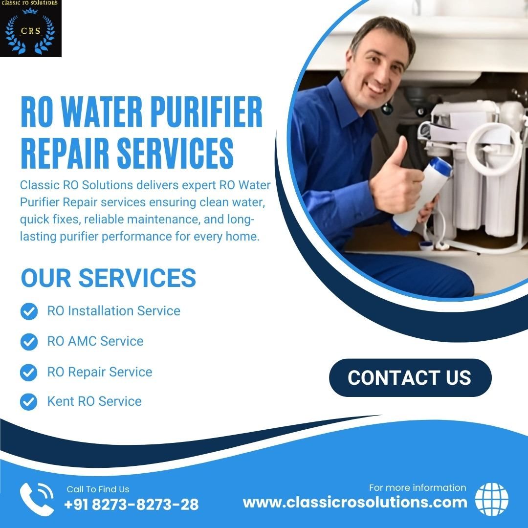 Reliable RO Water Purifier Repair Services in Noida Sector 120