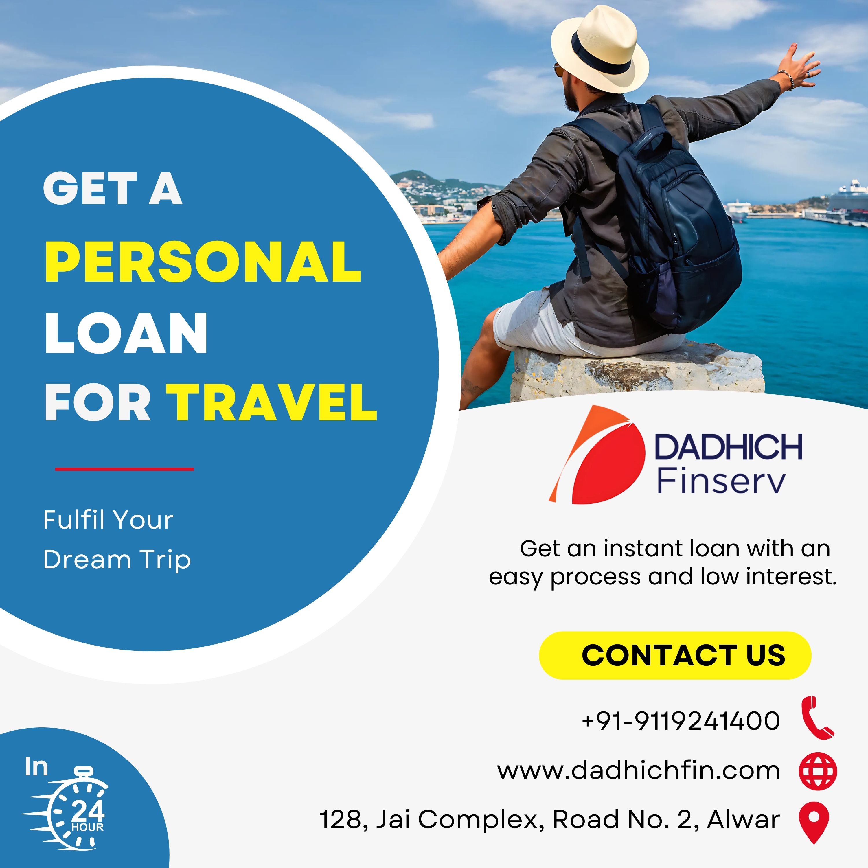 Get a Personal Loan for Travel at An Low Interest Rate