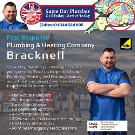 Same Day Plumber Bracknell
