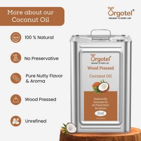 Cold Pressed Coconut Cooking Oil